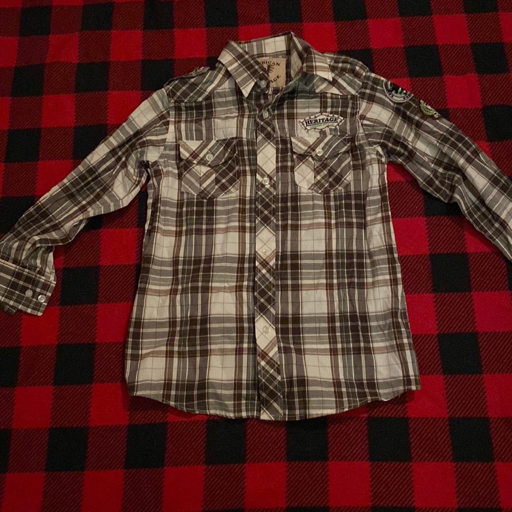 American Eagle Plaid Shirt